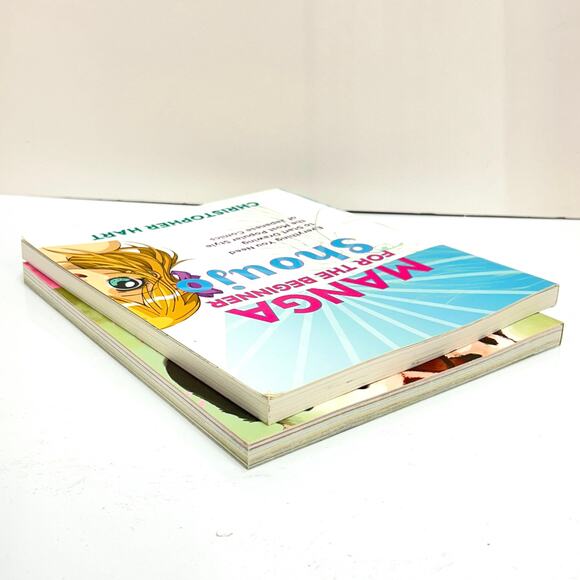 Lot of 2 Manga Drawing Books Softcover Pop D'errico Martin Beginner Shoujo Hart - Picture 11 of 14